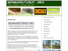 Tablet Screenshot of bronkhorstspruit.info